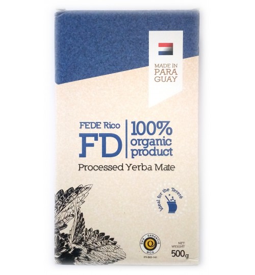 巴拉圭 FD - Fede Rico 費德里科有機原味有梗瑪黛茶 500 克