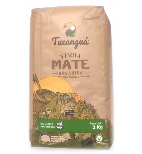 Tucanguá 犀鳥牌有機原味有梗瑪黛茶 1000 克