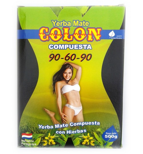 巴拉圭 Colon 科隆牌瘦身有梗瑪黛茶 500 克