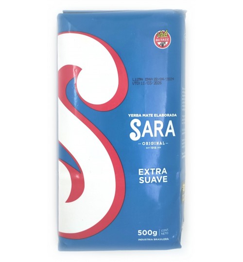 烏拉圭 Sara 薩拉牌巴西超柔順原味無梗瑪黛茶 500 克
