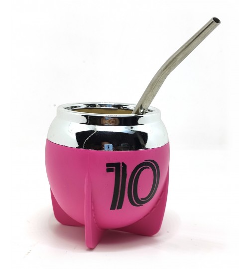 Mate Pampa  “10” 美斯邁阿密國際紀念版新材質瑪黛茶葫蘆連金屬吸管套裝