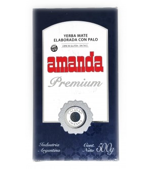 Amanda 阿曼達頂級原味有梗瑪黛茶 500 克