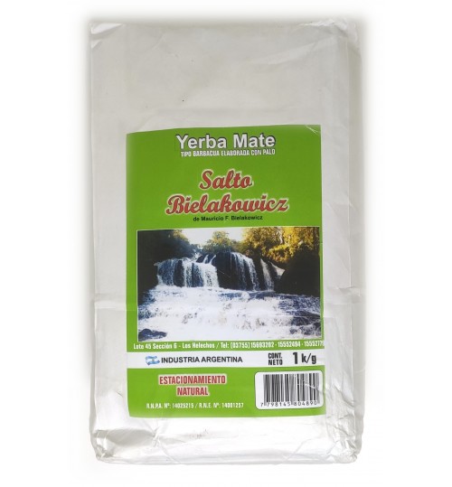 Salto Bielakowicz 有梗燒烤瑪黛茶 1000 克【熟茶之選】