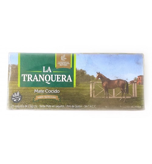 La Tranquera 馬欄牌傳統原味瑪黛茶袋泡茶 25 茶包