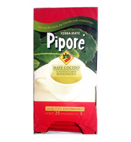 免費福利品：Piporé 皮坡爾原味瑪黛茶袋泡茶 75 克（25 獨立茶包）