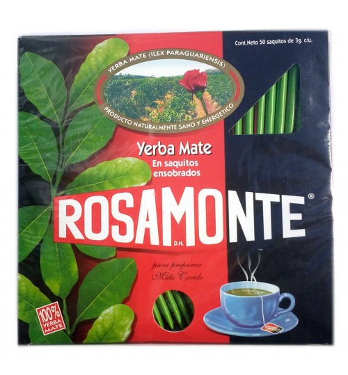 Rosamonte 羅莎蒙特原味瑪黛茶袋泡茶 50 獨立茶包