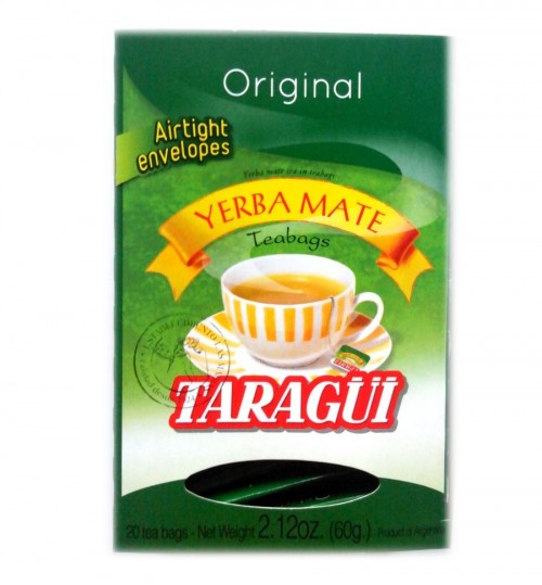 Taragüi 達然桂原味瑪黛茶獨立袋泡茶 20 茶包（鋁箔袋）